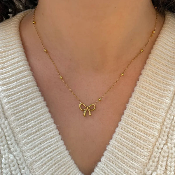 RIBBON NECKLACE