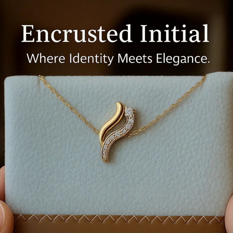DIAMOND ARABIC LETTER NECKLACE