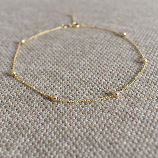 MINIMALISTIC BALLS ANKLET