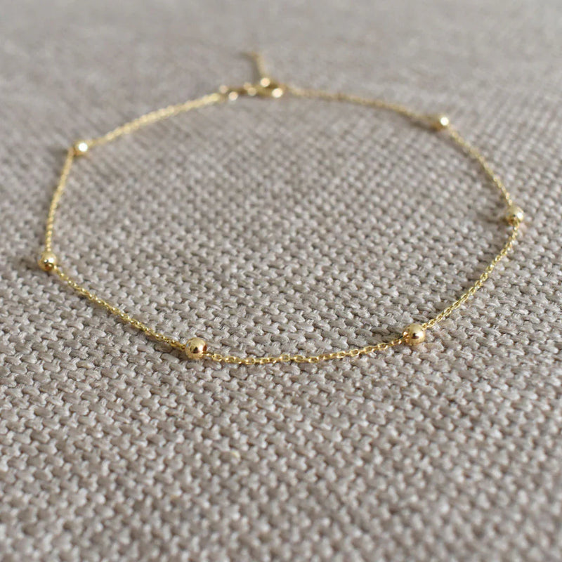 MINIMALISTIC BALLS ANKLET